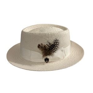 Bruno Capelo Gambler Luxury Collection Fedora Hat Size Medium